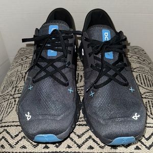 ON Cloud X3 Rubber-Trimmed Mesh Running Sneakers
